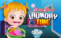 Baby Hazel Laundry Time