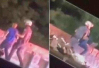 Policial que jogou homem da ponte é indiciado por tentativa de homicídio